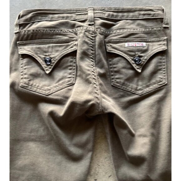 Hudson Jeans Women’s Barbara Black Size 26 Cargo Multi Pocket Brown USA Made - Picture 10 of 16